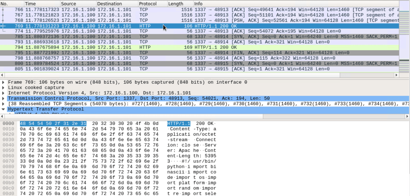 wireshark capture packets from a website