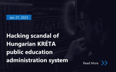 Hacking scandal of Hungarian KRÉTA public education administration system