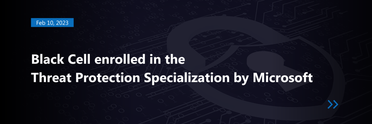 Black Cell Enrolled In The Threat Protection Specialization By Black Cell Enrolled In The Threat Protection Specialization By