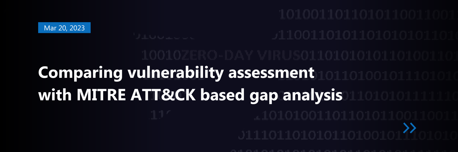 Comparing vulnerability assessment with MITRE ATT&#038;CK based gap analysis