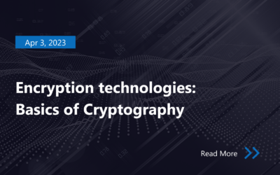 Encryption technologies: Basics of Cryptography