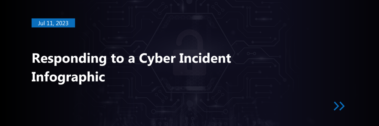 Responding to a Cyber Incident Infographic - Black Cell