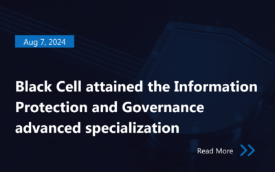 Black Cell attained the Information Protection and Governance advanced specialization