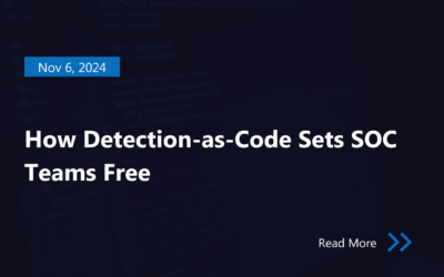 Escape the Security Hamster Wheel: How Detection-as-Code Sets SOC Teams Free