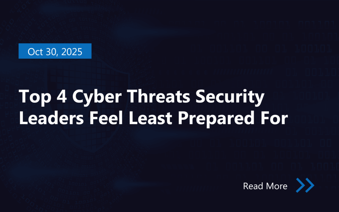 Top 4 Cyber Threats Security Leaders Feel Least Prepared For