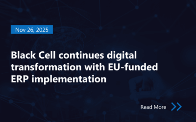 Black Cell continues digital transformation with EU-funded ERP implementation