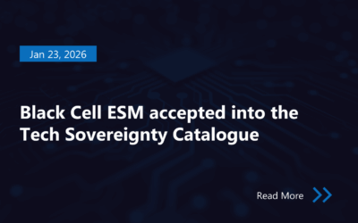 Black Cell ESM accepted into the Tech Sovereignty Catalogue