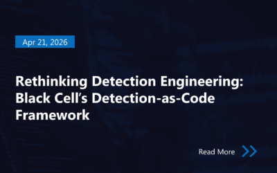 Rethinking Detection Engineering: Black Cell’s Detection-as-Code Framework